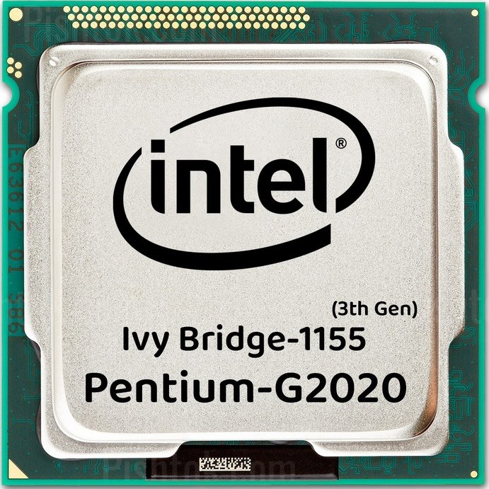 پردازنده کامپیوتر اینتل مدل Pentium G2020 Ivy Bridge استوک