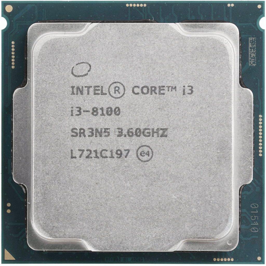 پردازنده Intel Core i3-8100 Tray