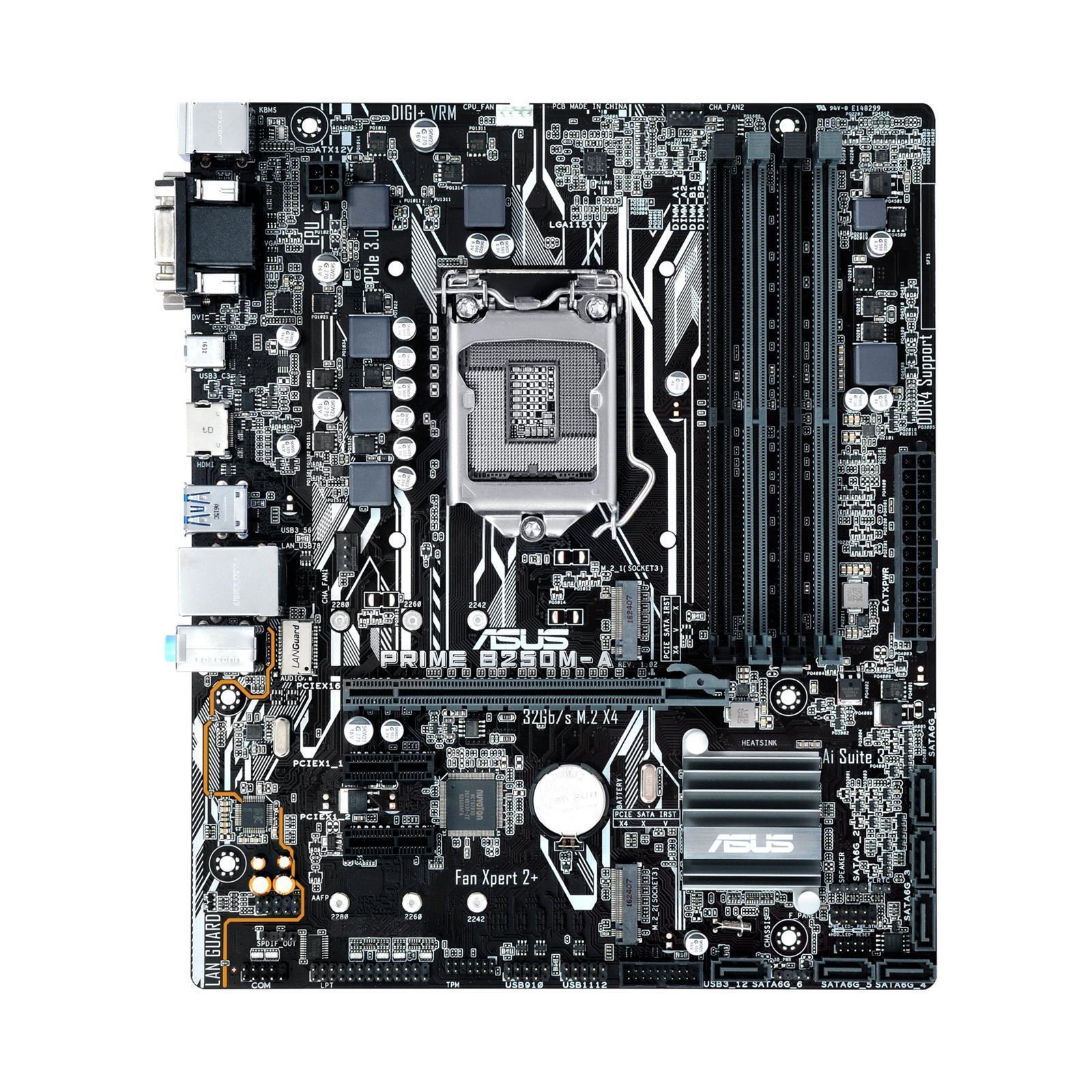 مادربرد استوک ASUS PRIME B250M DDR4 (M.2)