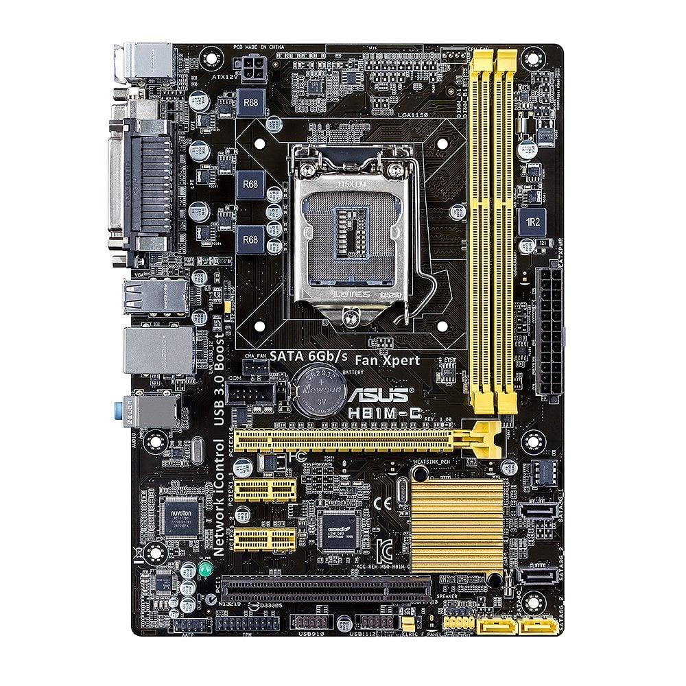 مادربرد  ASUS H81M-C DDR3