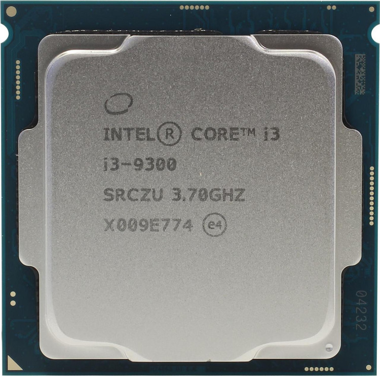 پردازنده استوک Intel Core i3-9300 نسل نهم Coffee Lake